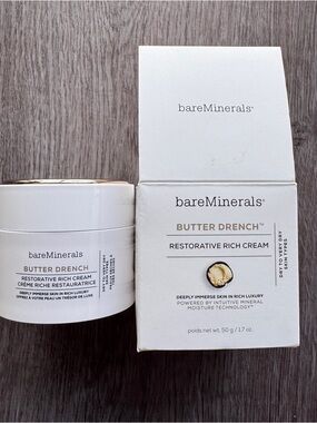 BareMinerals Butter Drench Restorative Rich Cream 50g For Dry to Very Dry Skin